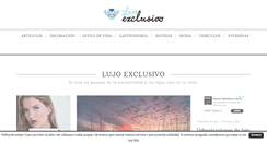Desktop Screenshot of lujoexclusivo.net