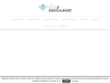 Tablet Screenshot of lujoexclusivo.net